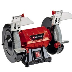 Einhell TC-BG 150 Smerigliatrice combinata da banco (tensione 220-240 V, potenza 150 W, giri min. 2980, mole Ø150 x ø32 x 16 mm, grana K36/K60)